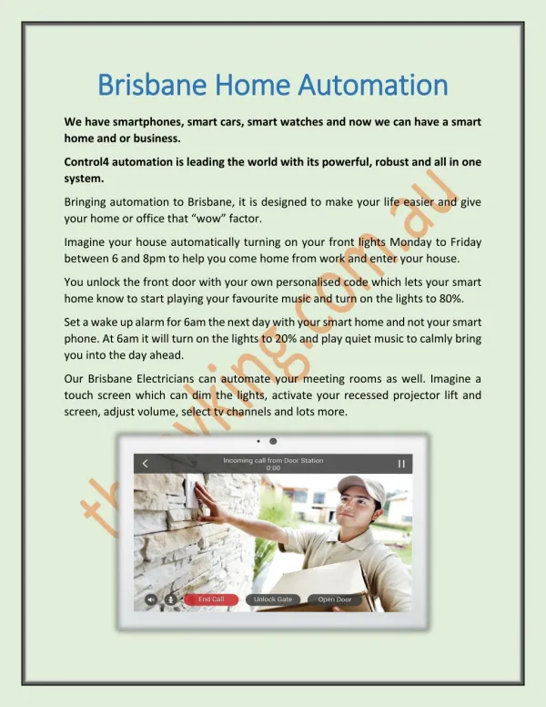 Brisbane Home Automation