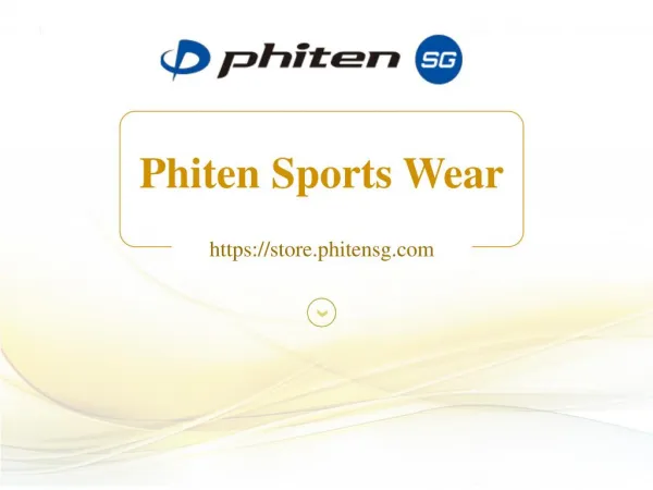 Buy Sports Wear | Apparels | Phiten Singapore