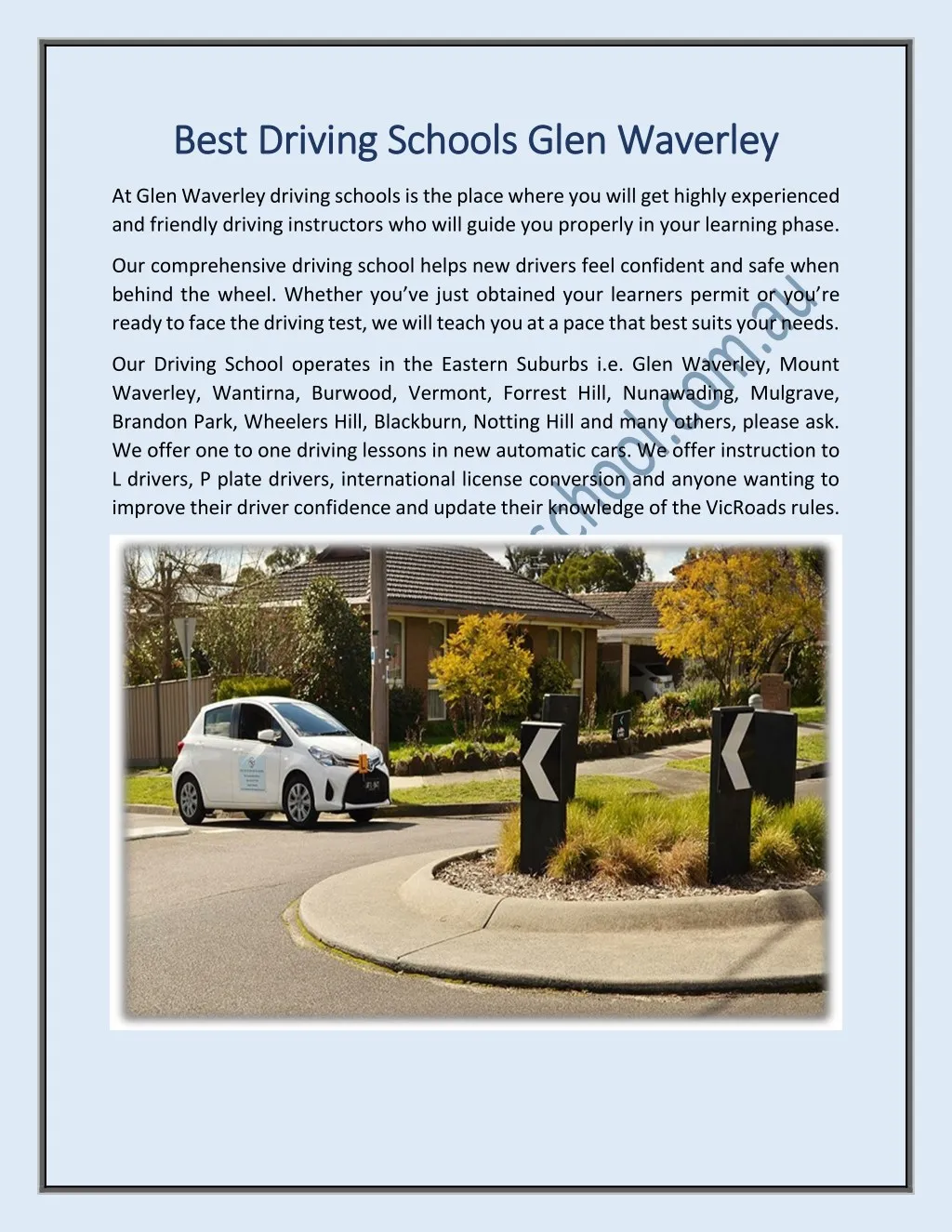 best best driving schools glen waverle driving