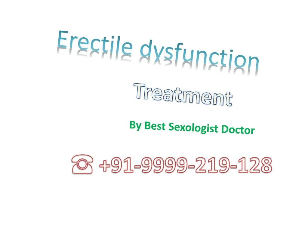 erectile dysfunction