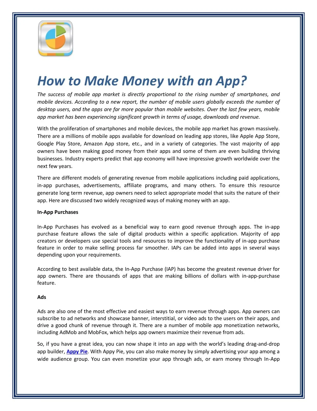 how to make money with an app the success