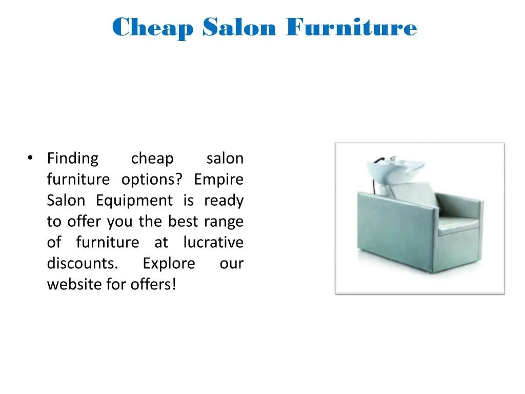 cheap salon furniture