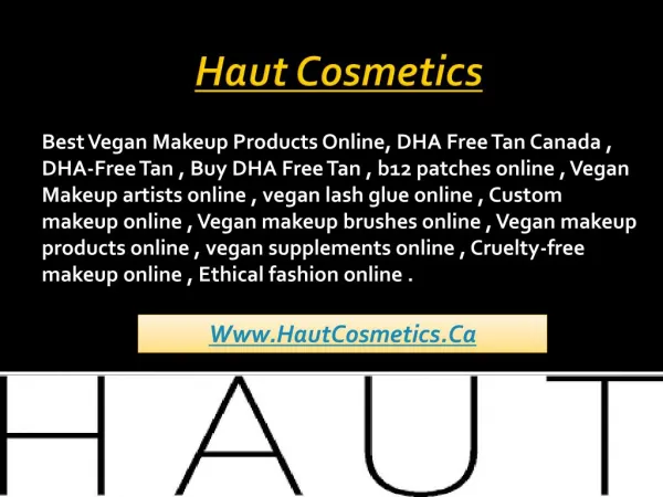 Best Vegan Makeup Products Online