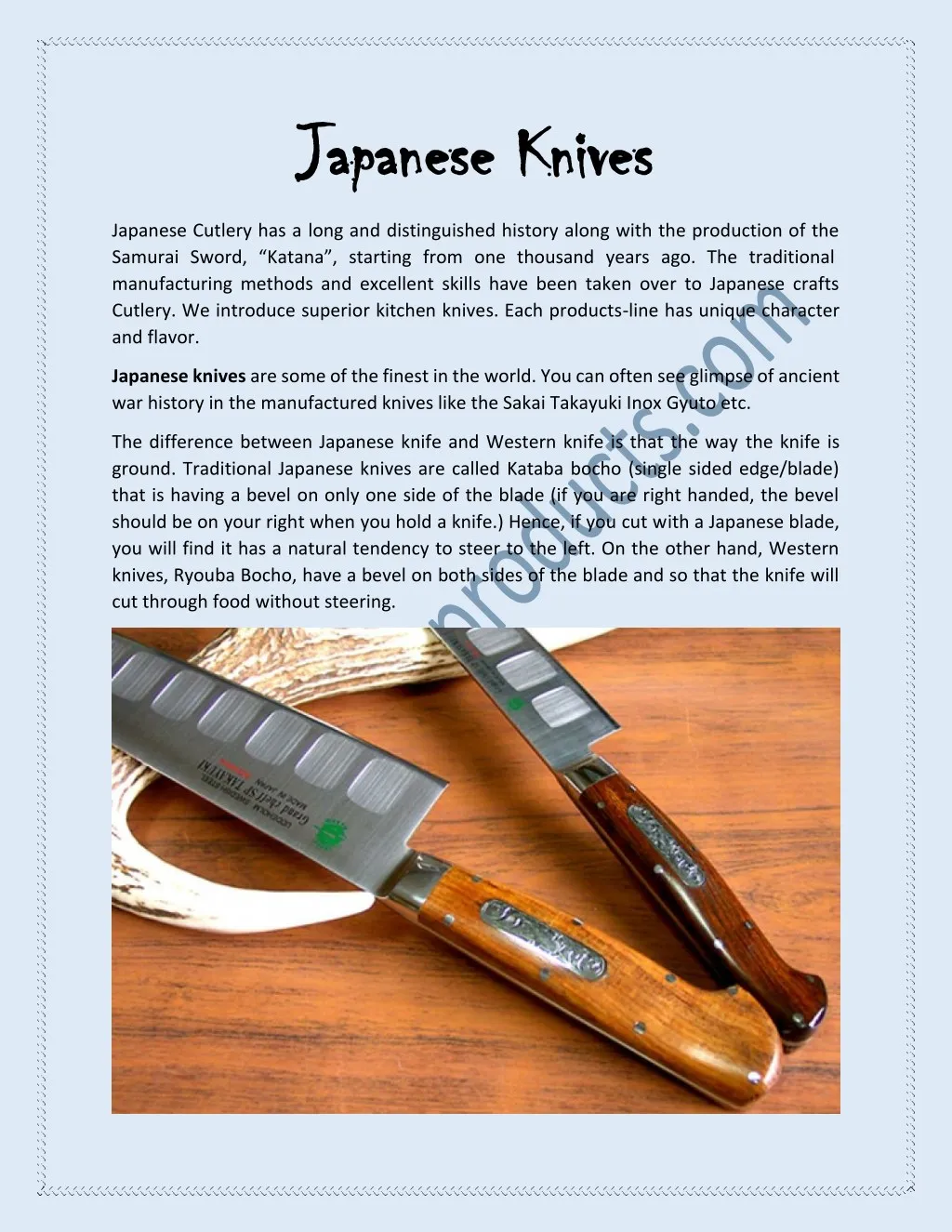 japanese knive japanese knives s