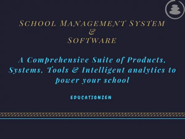EducationZen - School management system and software