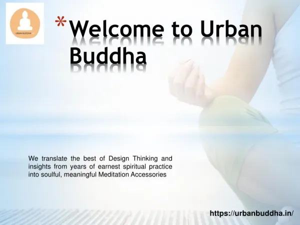 Welcome to urban buddha