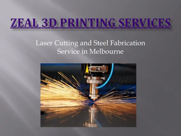 Laser Cutting and Steel Fabrication Service in Melbourne