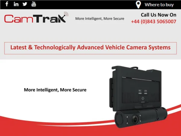 Latest & Technologically Advanced Vehicle Camera Systems
