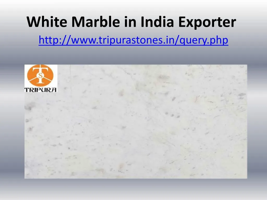 white marble in india exporter