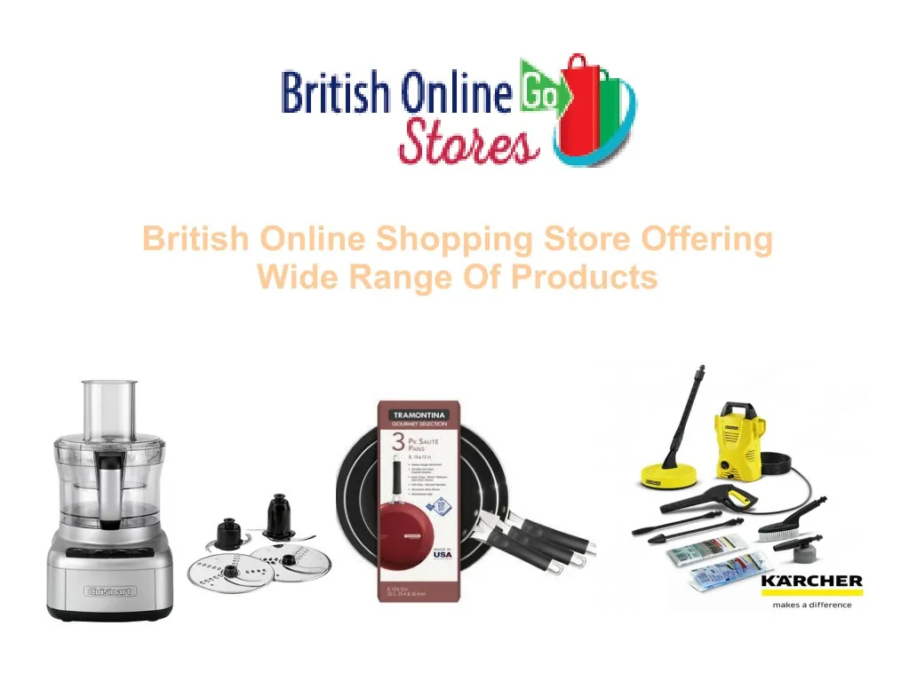 british online shopping store offering wide range