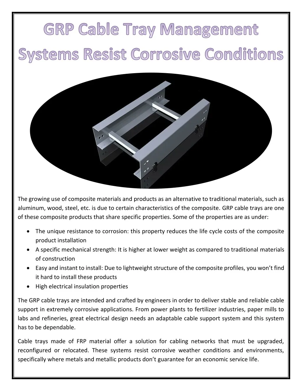 the growing use of composite materials