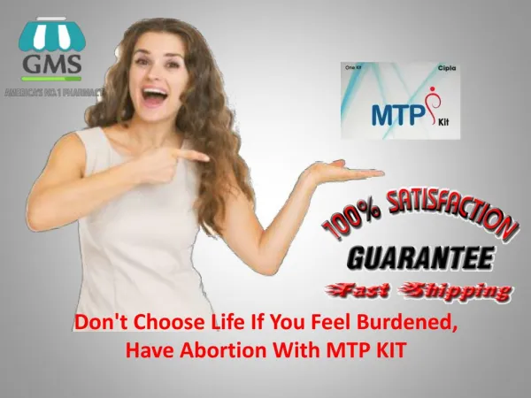 Perform Abortion With Ease At Home With MTP KIT