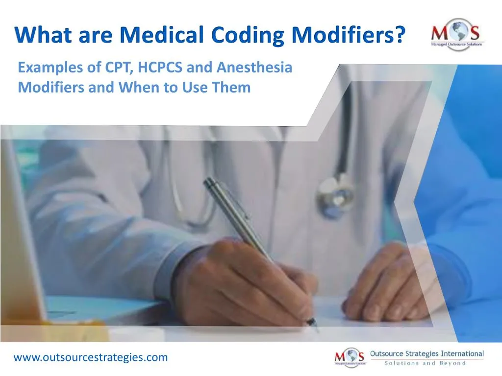 what are medical coding modifiers