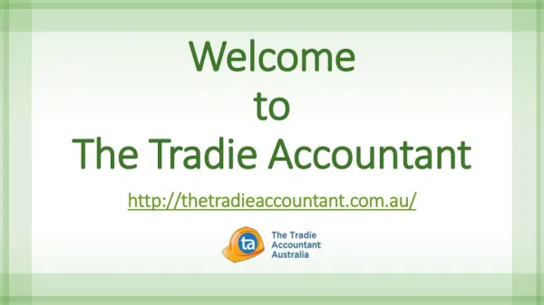 The Tradie Accountant Sydney offers best Accounting Services