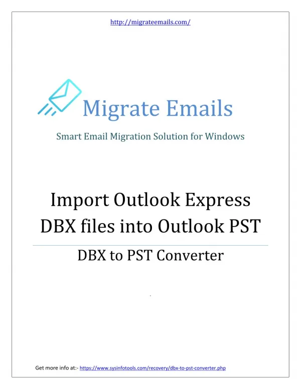 Convert Outlook Express DBX toPST