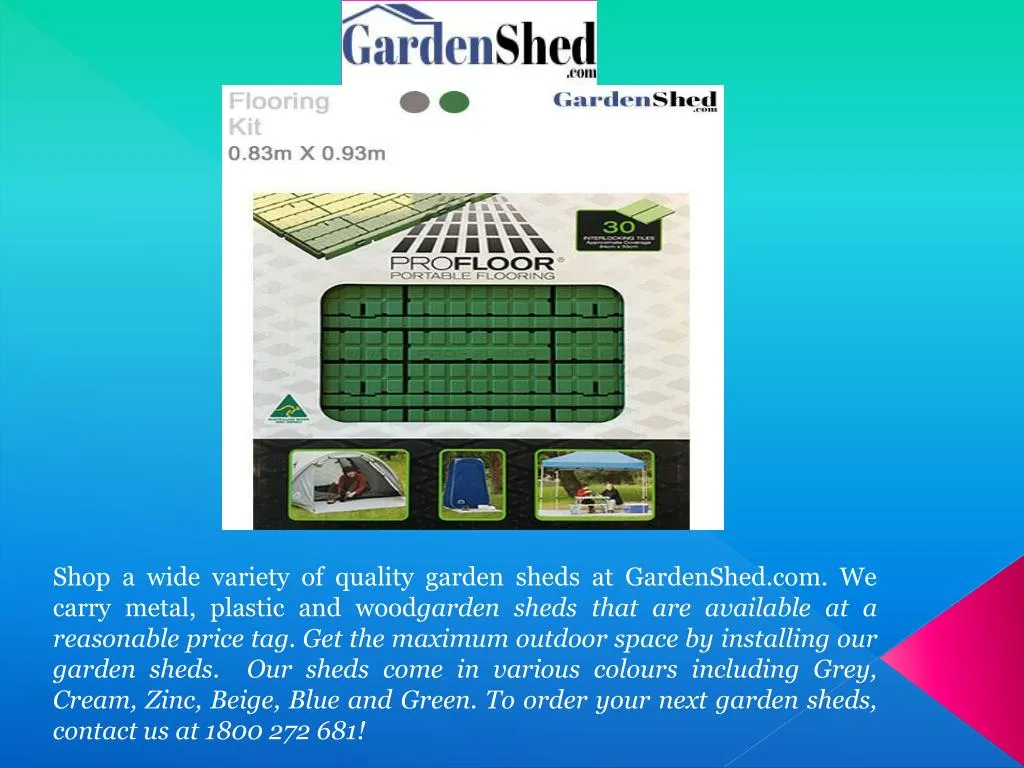 shop a wide variety of quality garden sheds