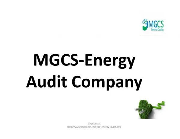 Energy Audit company in India