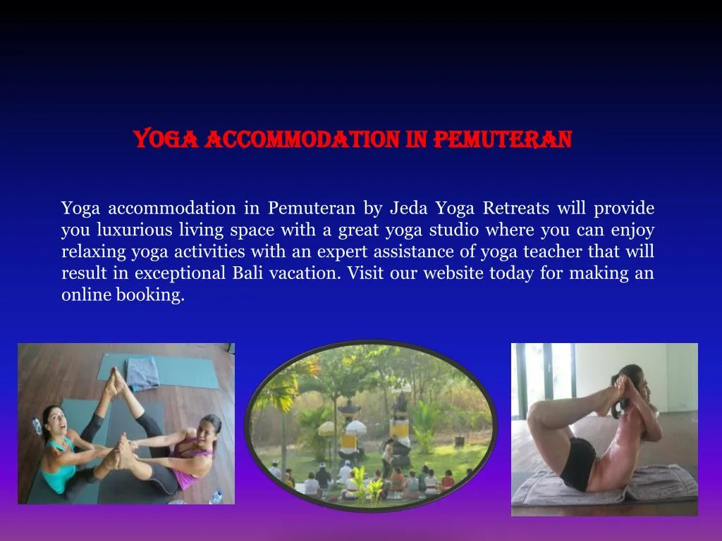 yoga accommodation in pemuteran