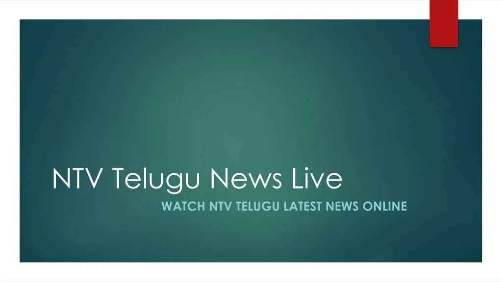 ntv telugu news live