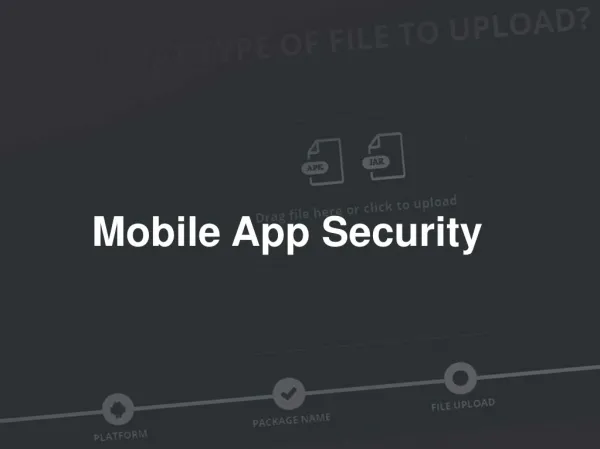 Mobile App Security Tool