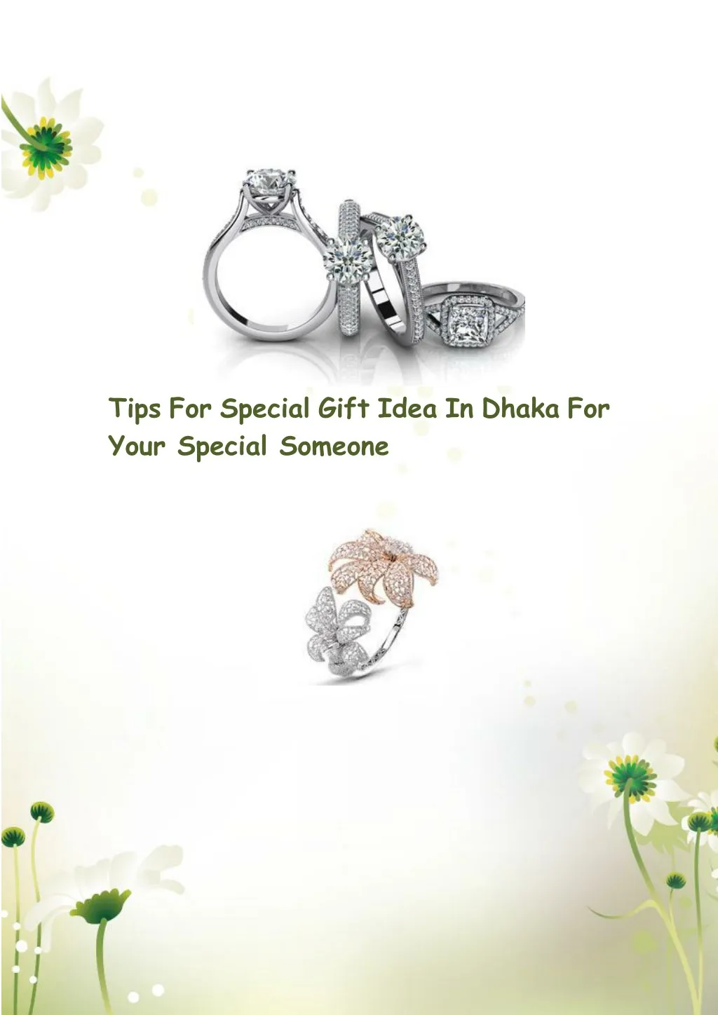 tips for special gift idea in dhaka for your