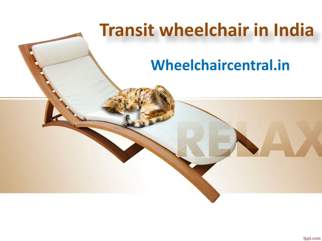 transit wheelchair in india