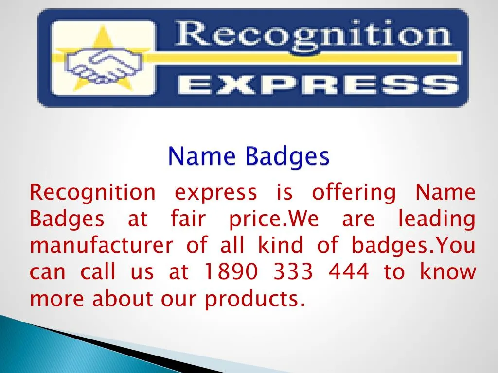name badges