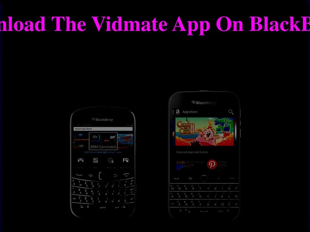 how to download the vidmate app on blackberry