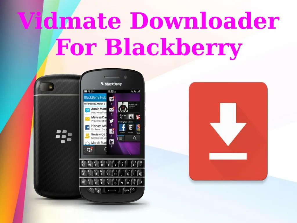 vidmate downloader for blackberry