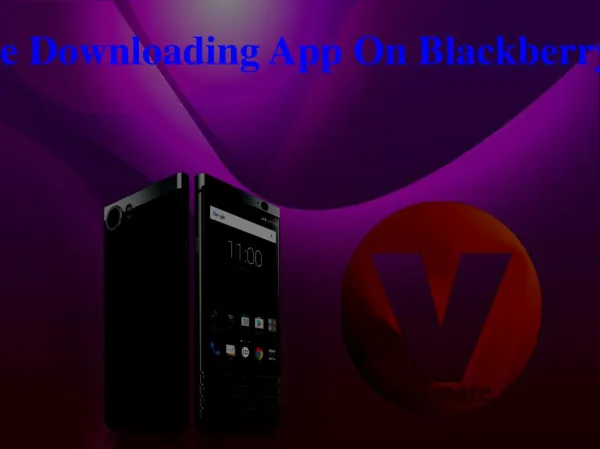 Vidmate Downloading App On Blackberry Phone