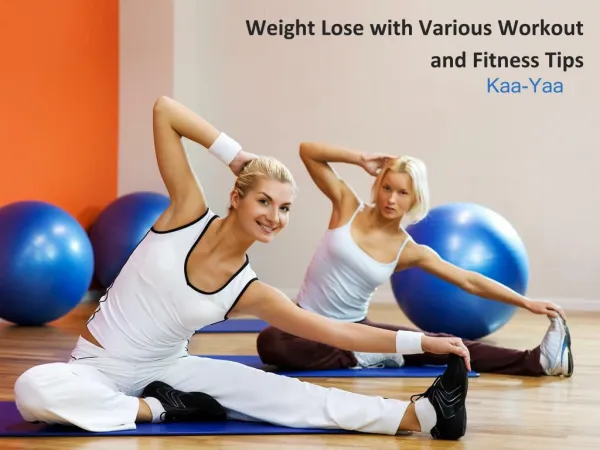 Weight Lose with Various Workout and Fitness Tips