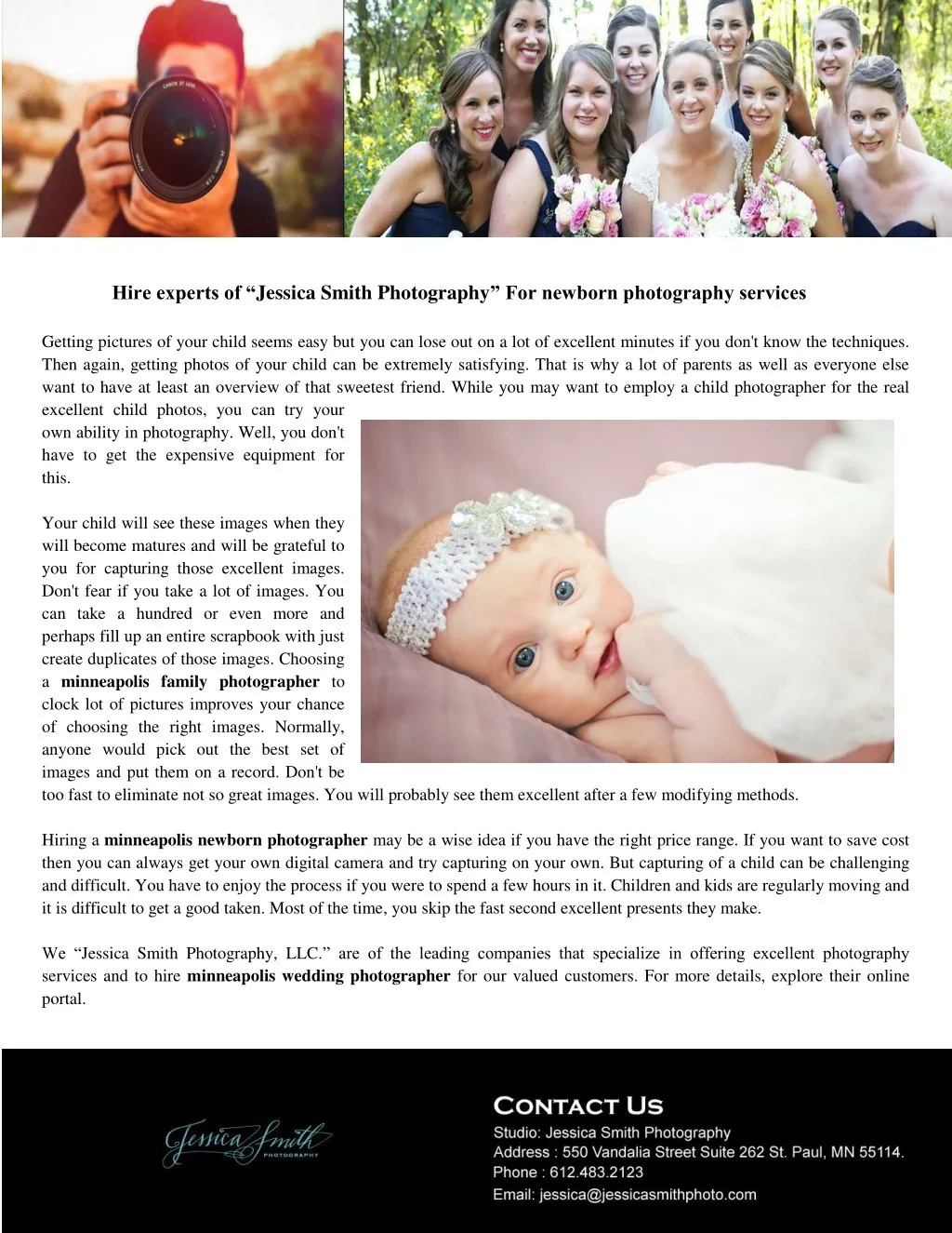 hire experts of jessica smith photography