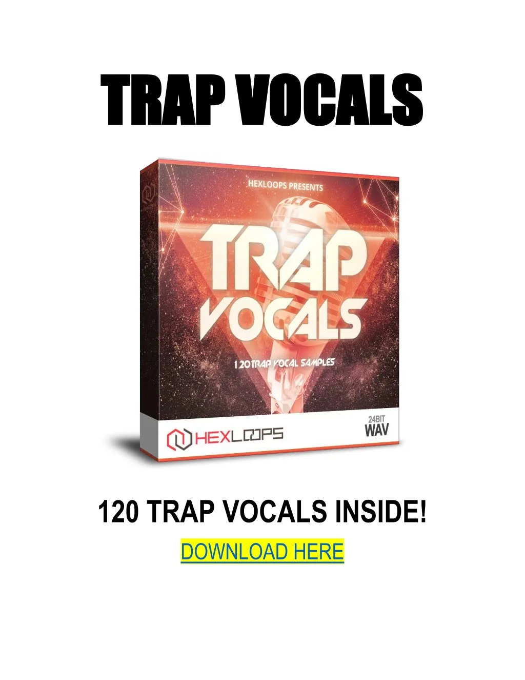 trap vocals trap vocals