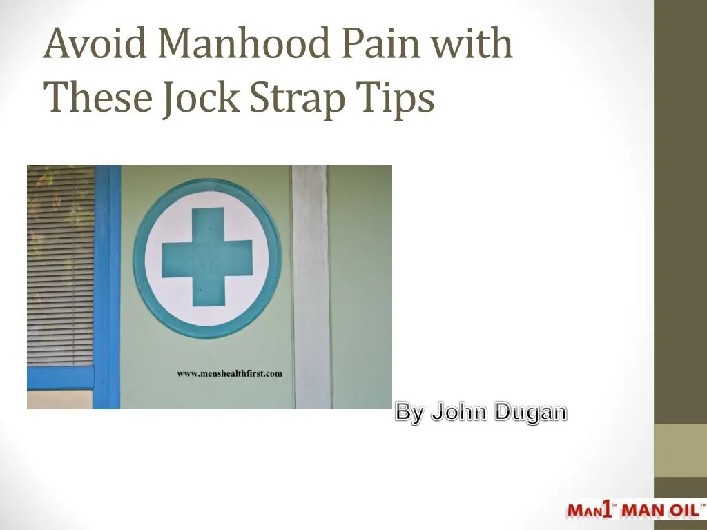 avoid manhood pain with these jock strap tips