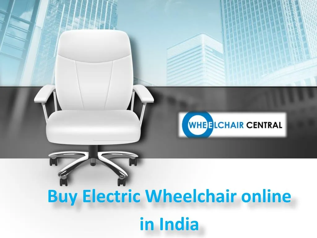 buy electric wheelchair online in india