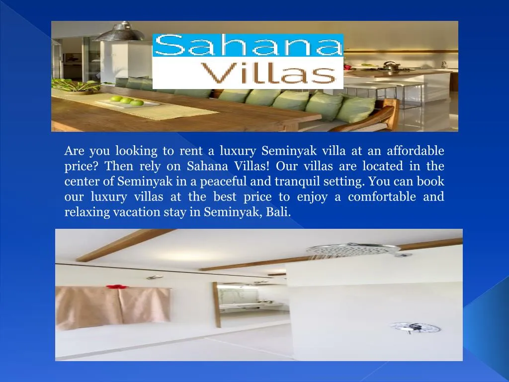 are you looking to rent a luxury seminyak villa