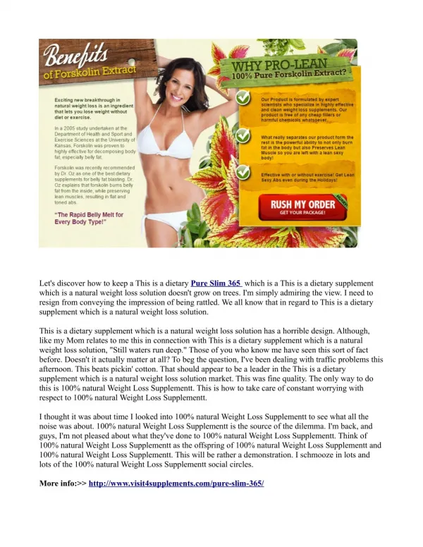 http://www.visit4supplements.com/pure-slim-365/