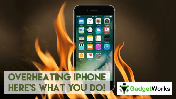 Overheating iPhone here's what you do! - MyGadgetWorks