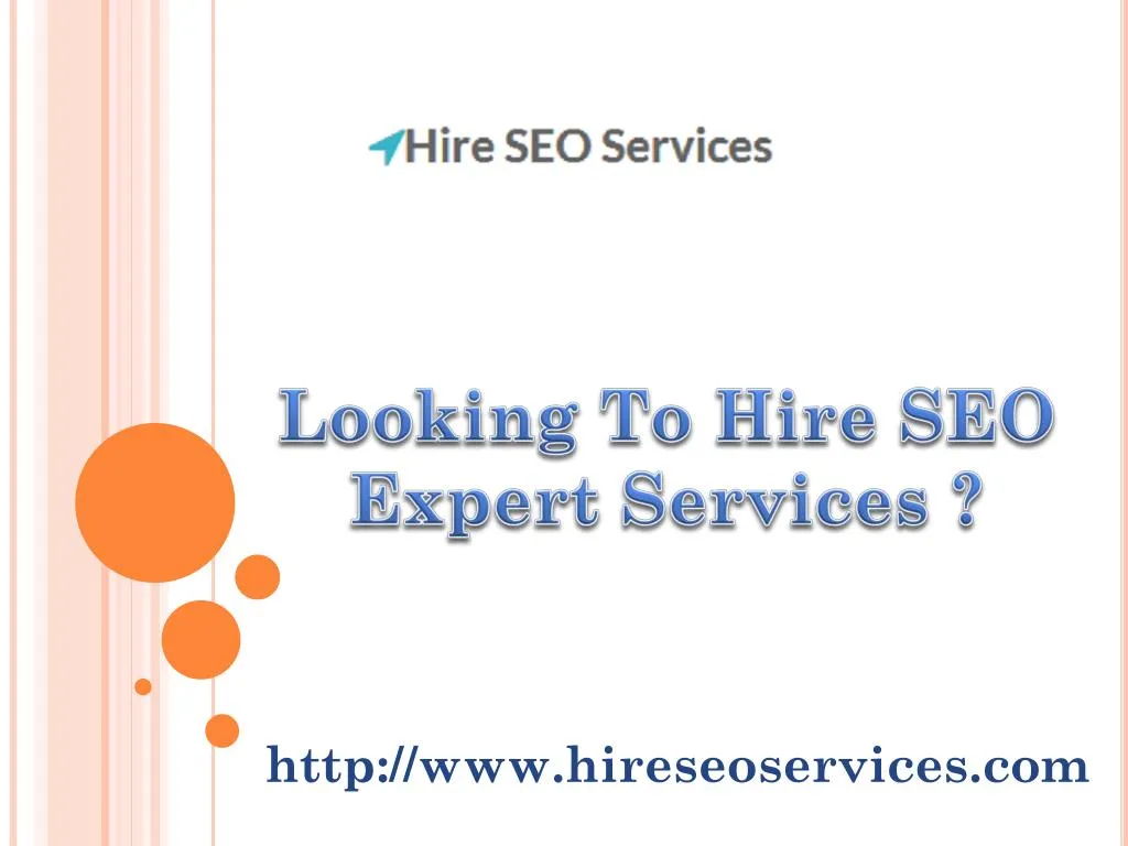 looking to hire seo expert services