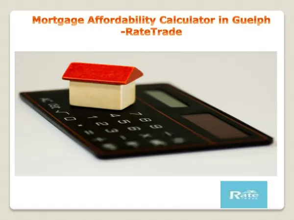 Mortgage Affordability Calculator in Guelph