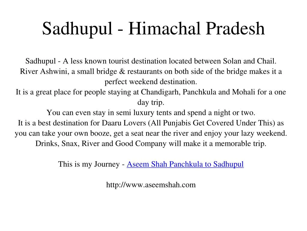 sadhupul himachal pradesh