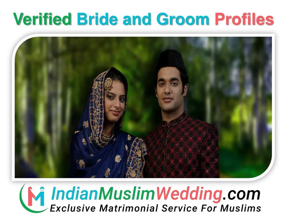 verified bride and groom profiles