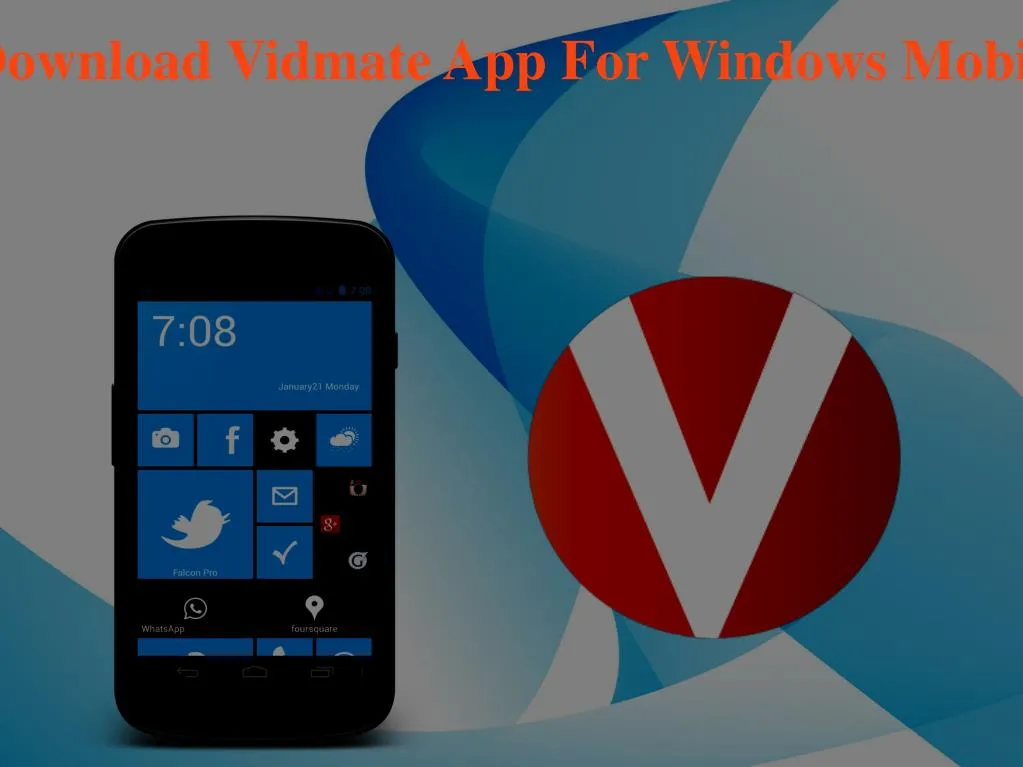 how to download vidmate app for windows mobile