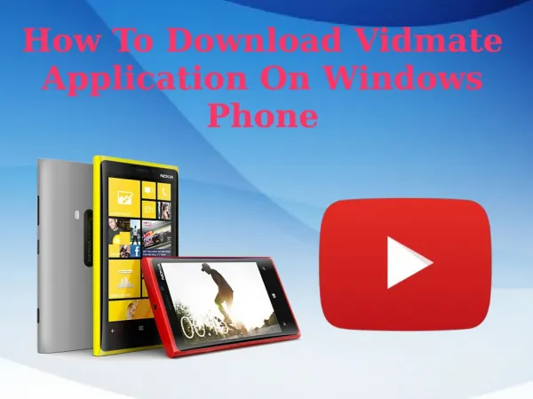 How To Download Vidmate Application On Windows Phone