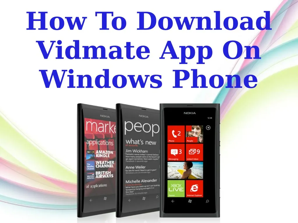 how to download vidmate app on windows phone