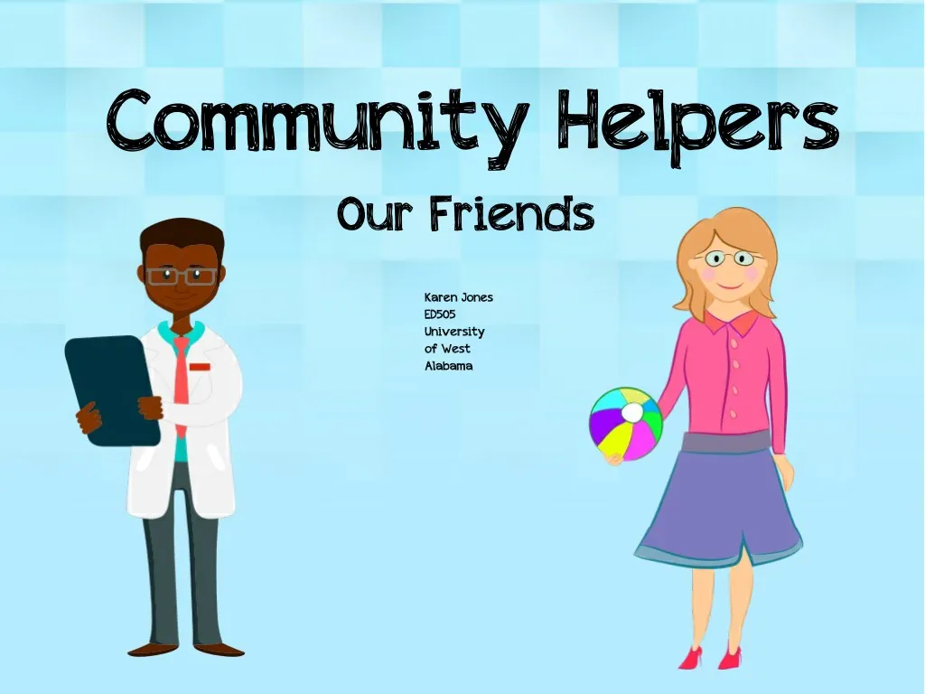 community helpers our friends
