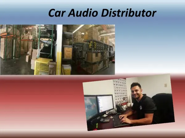 Car Audio Distributor