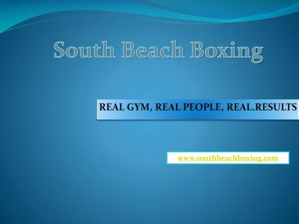 Join kickboxing classes in Miami Beach