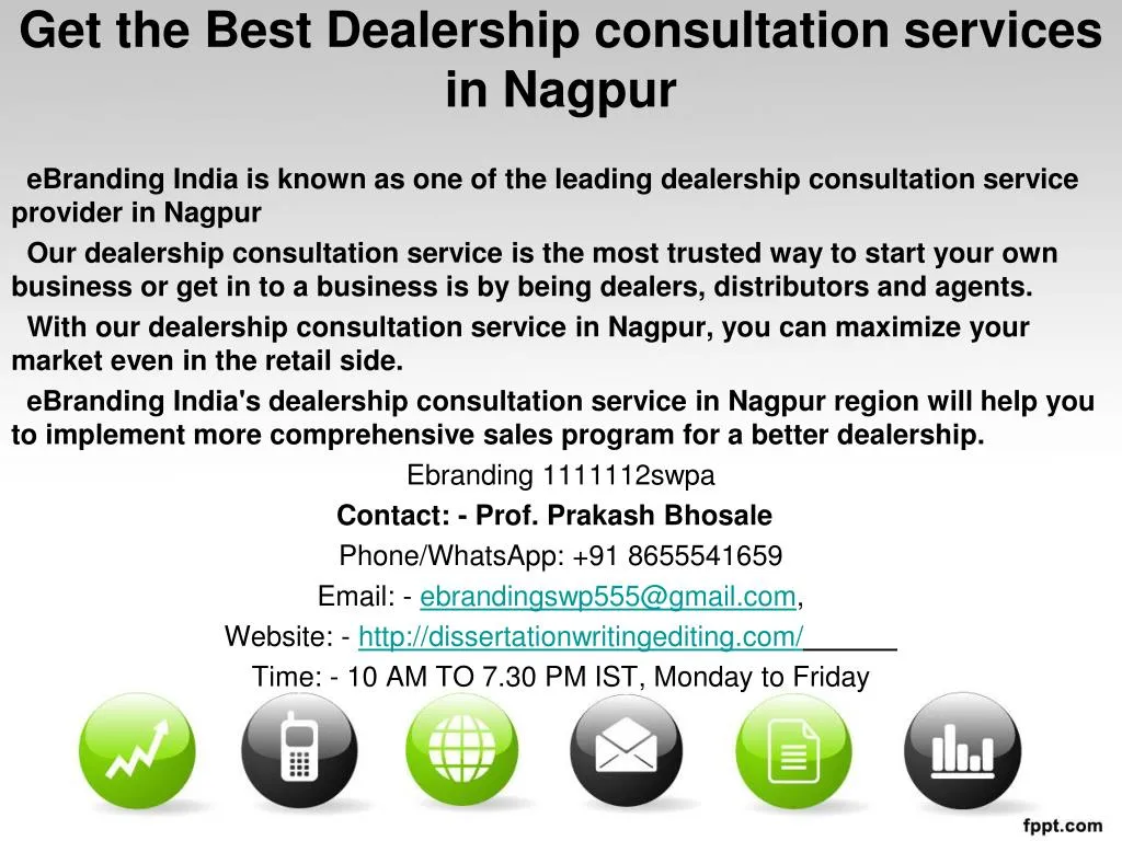 get the best dealership consultation services in nagpur