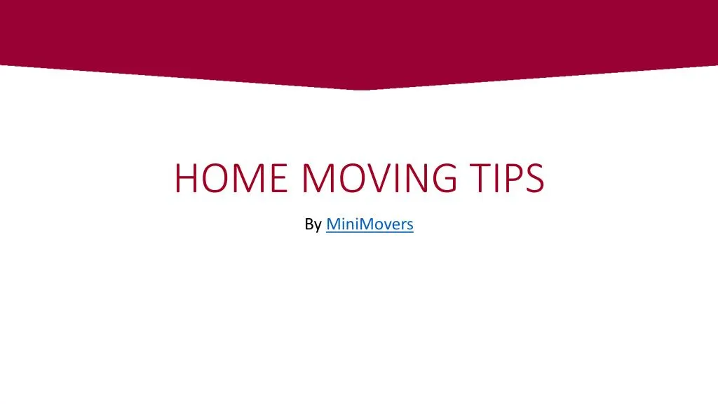 home moving tips